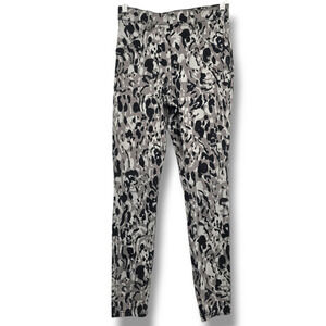 Hue Women's Stretch Leopard Cheetah Print Pull On Jeans Jeggings Size Small‎